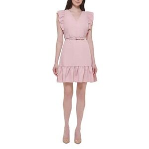 Tommy Hilfiger Womens Twill Short Mini Dress 12